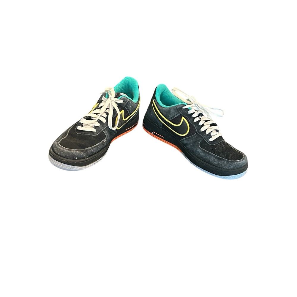 Nike Air Force 1 Peace And Unity Multicolored Sneakers Men's Size 8.5 - Picture 6 of 8